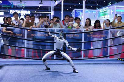 Humanoid robot dynamic demonstration